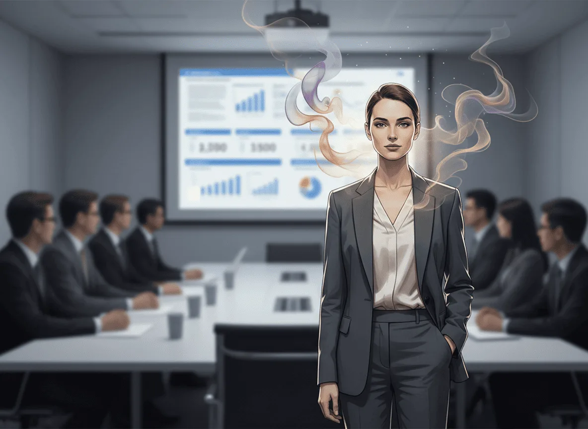 Slide O Perfume que Te Ajuda a Não Surtar em Reunião Inútil